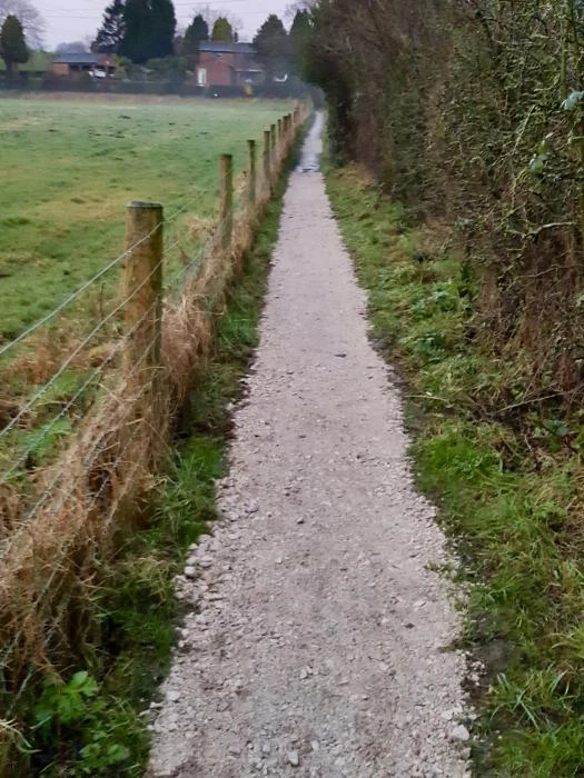 mended footpath