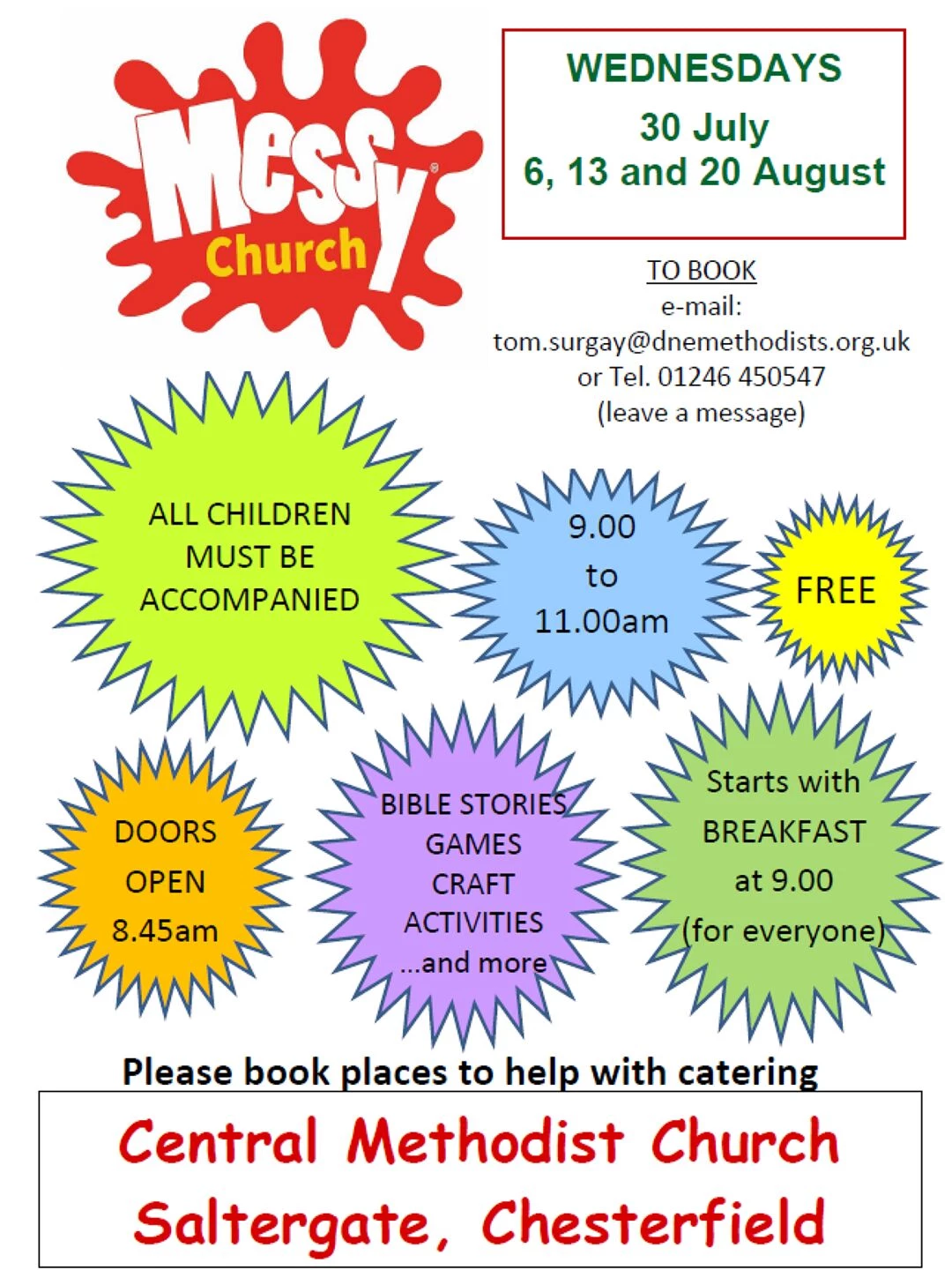 messy church summer 2025