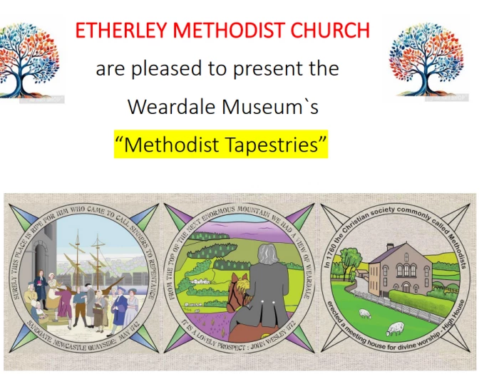 methodist tapestries at etherley