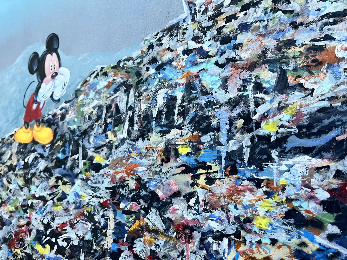 mickey close up