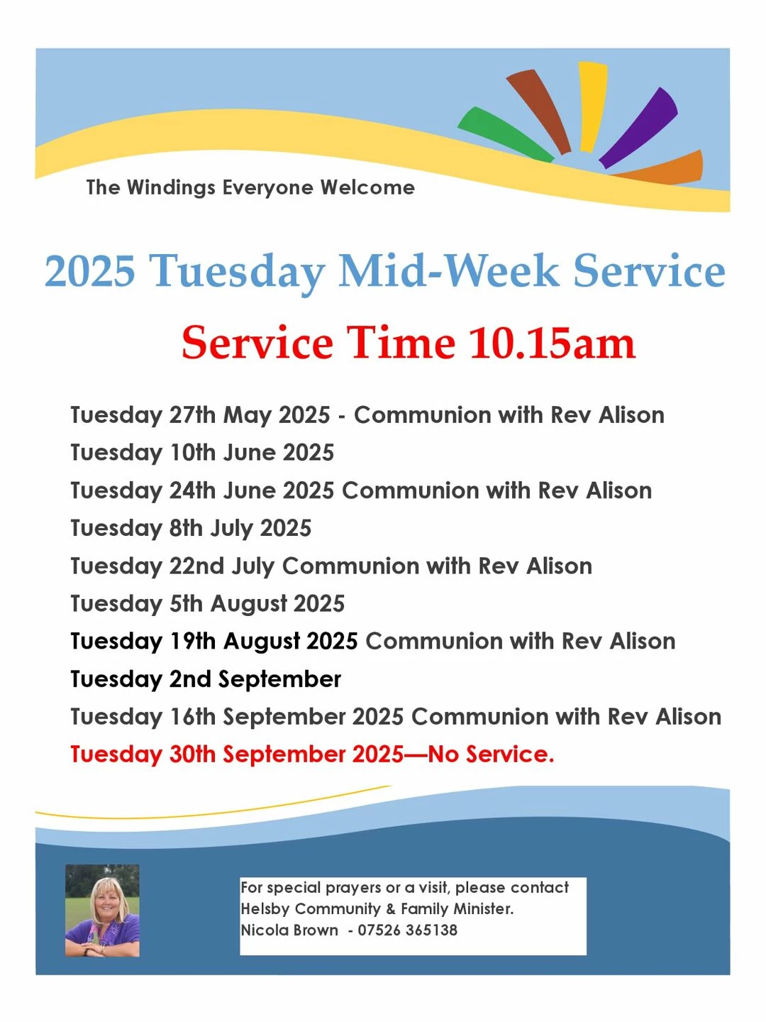 midweek the windings may 2025