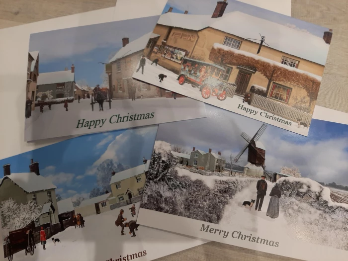 museum xmas cards 2021