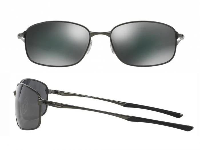 oakley taper in cement with iridium black lenses oo407401