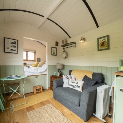 overwater luxury glamping wellington interior 13