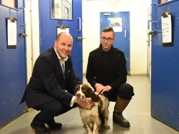 pcc with police dog rufus