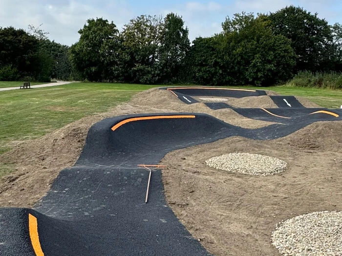 pickering pump track surfacing