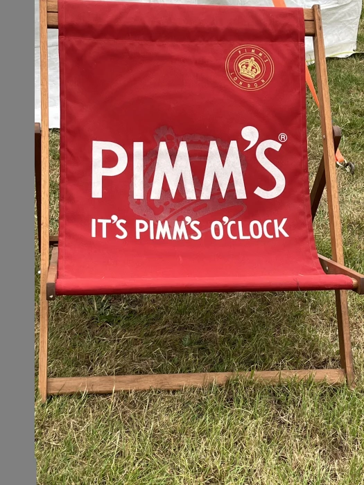 pimms deck chair