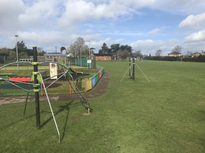 play area at king george v playing foeld