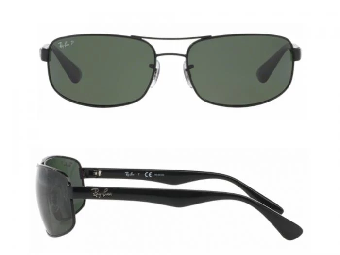 rb344500258shot2 rayban rb3445 black with green polarised lenses