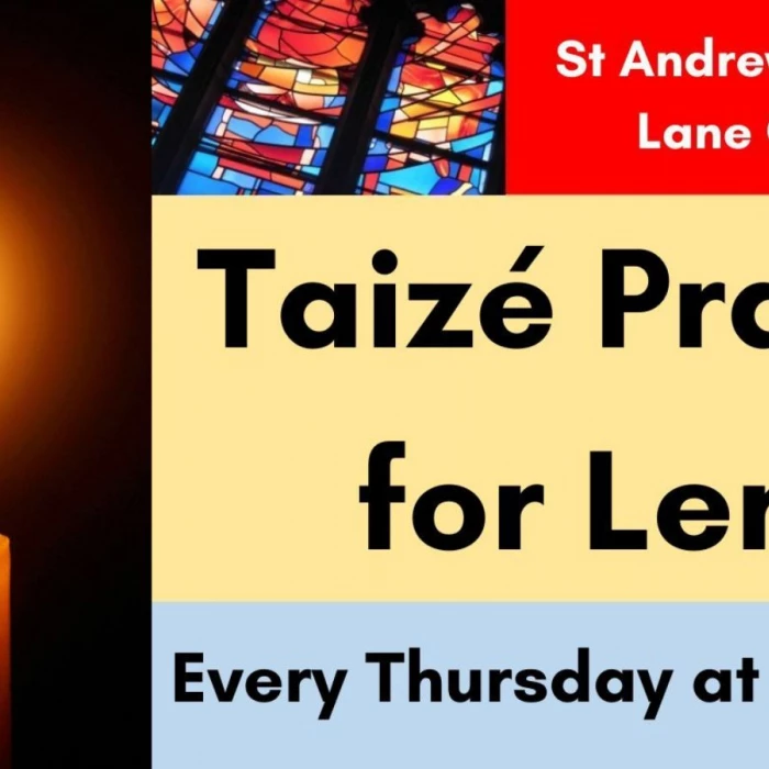 record 70taiz prayer for lent at st andrew39s psalter lane church