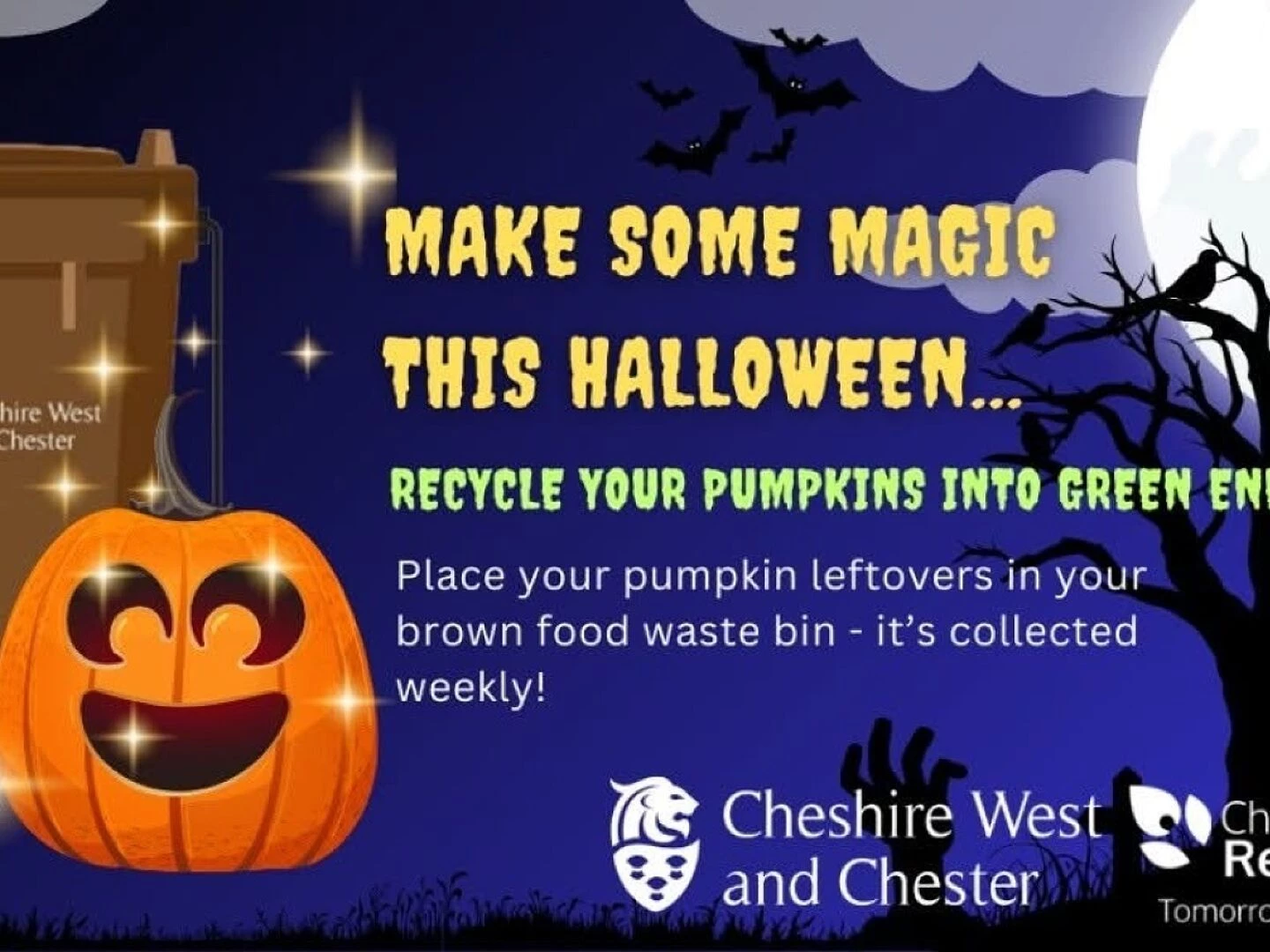 recycle pumpkins