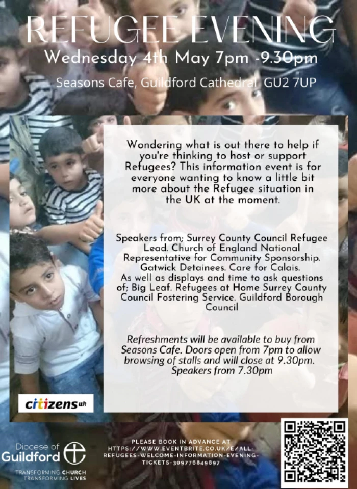 refugee flyer