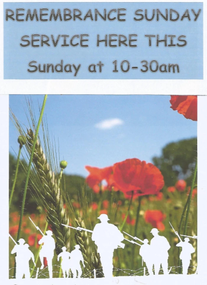 remembrance sunday poster