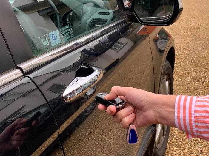 remote car entry fob