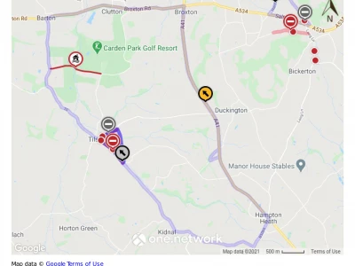 road closure farndon2
