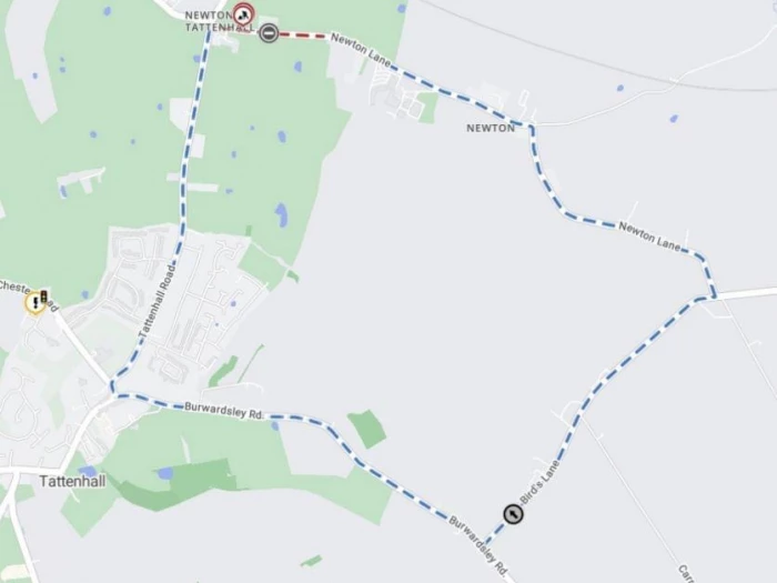 road closure