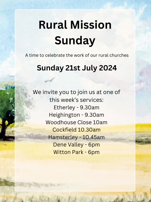 rural mission sunday