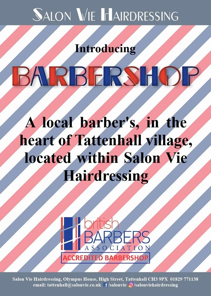 salonvie barber shop poster 2020