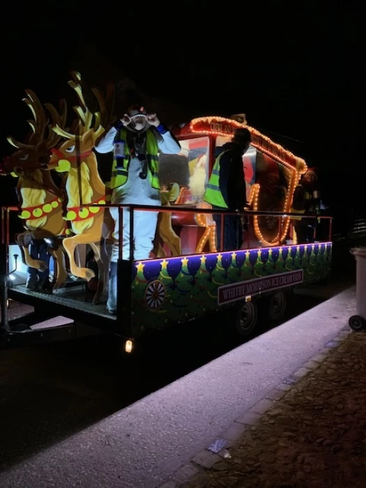 santa39s float
