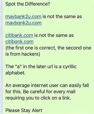 scam text