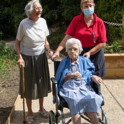 senior visitors