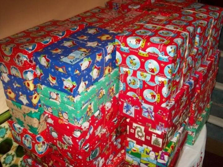 shoeboxes