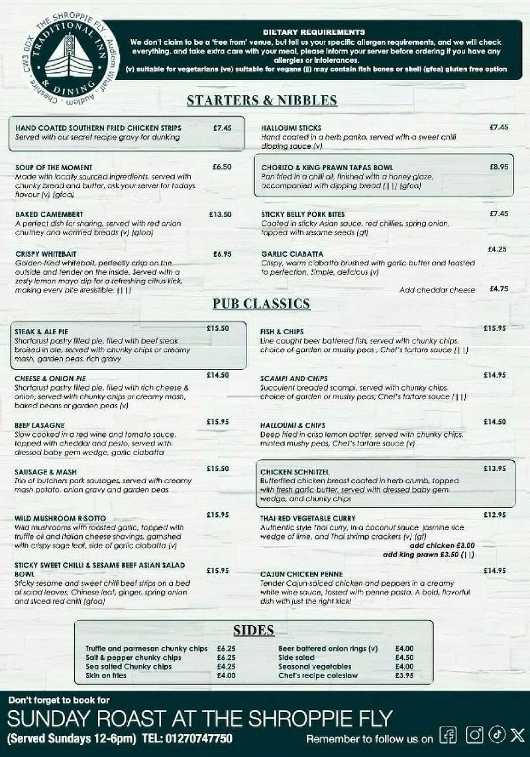 shroppie menu 1