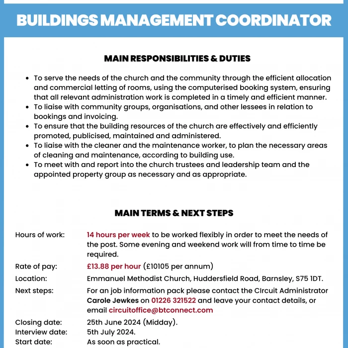 smdjabmcbuildings coordinator