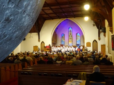 st johns llandudno choir concert with the moon