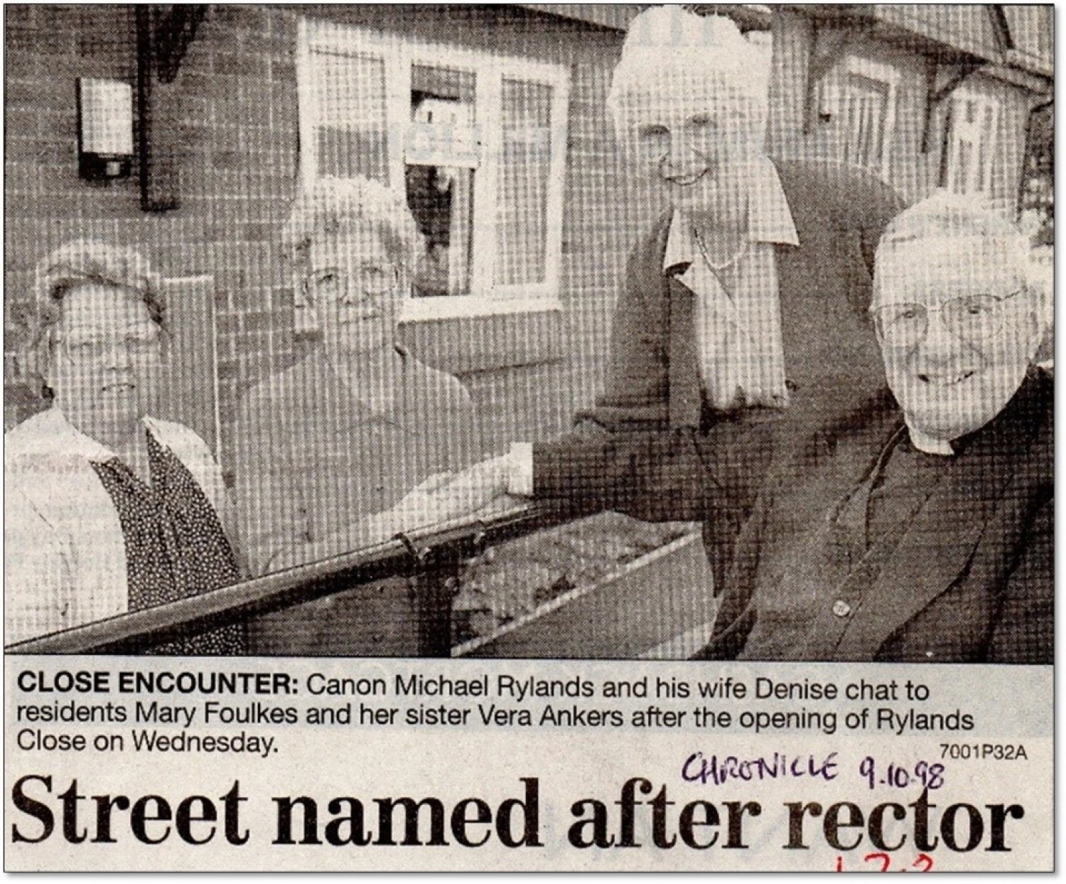 street named after rector