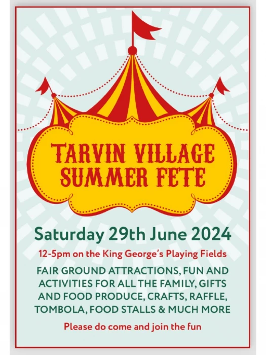 TarvinOnline | Tarvin Village Summer Fete 2024