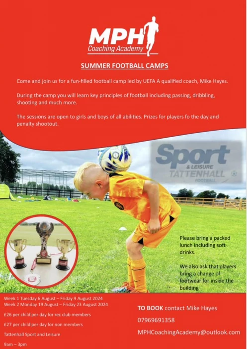 summer football camps