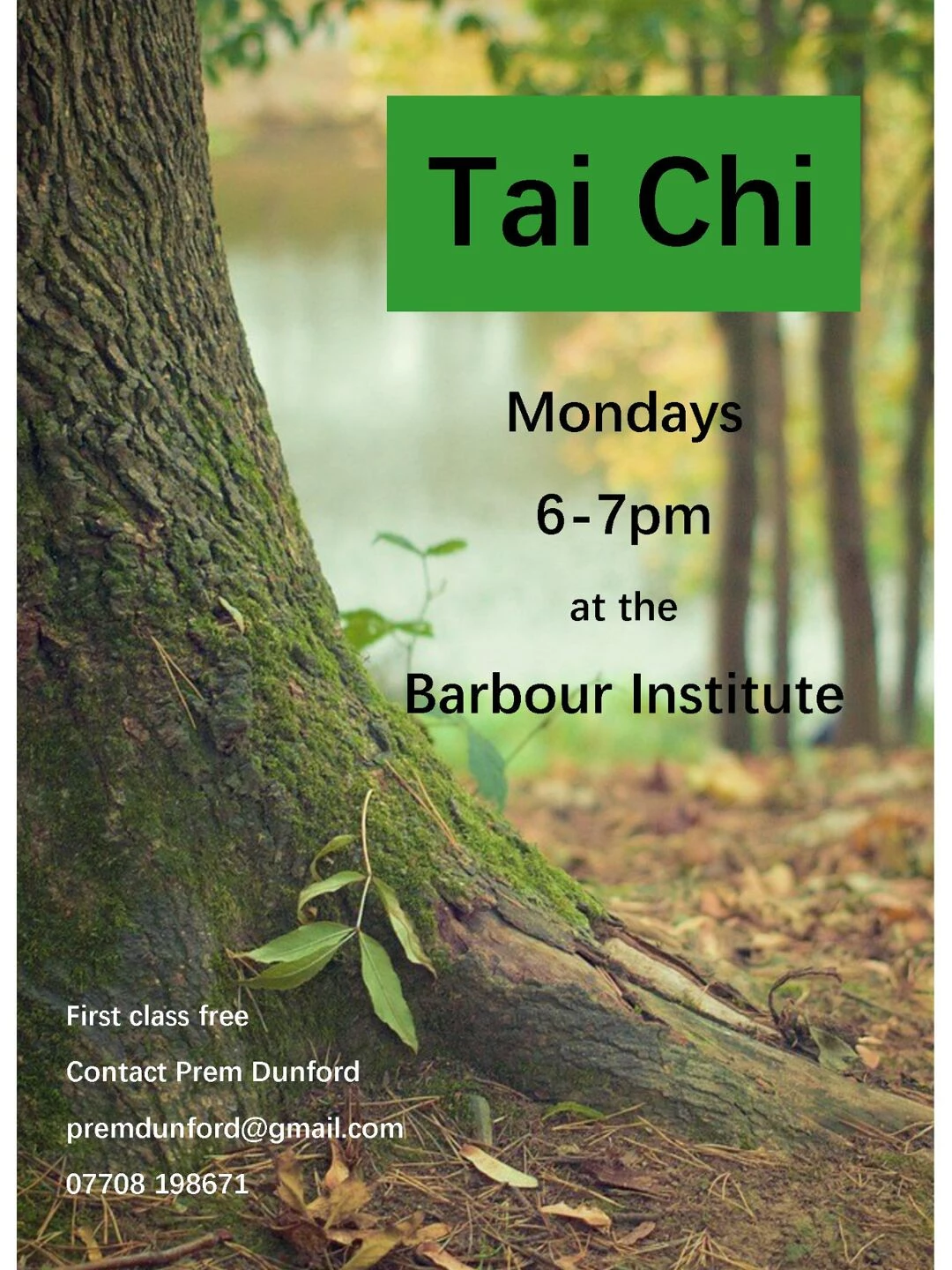 tai chi oct 2025