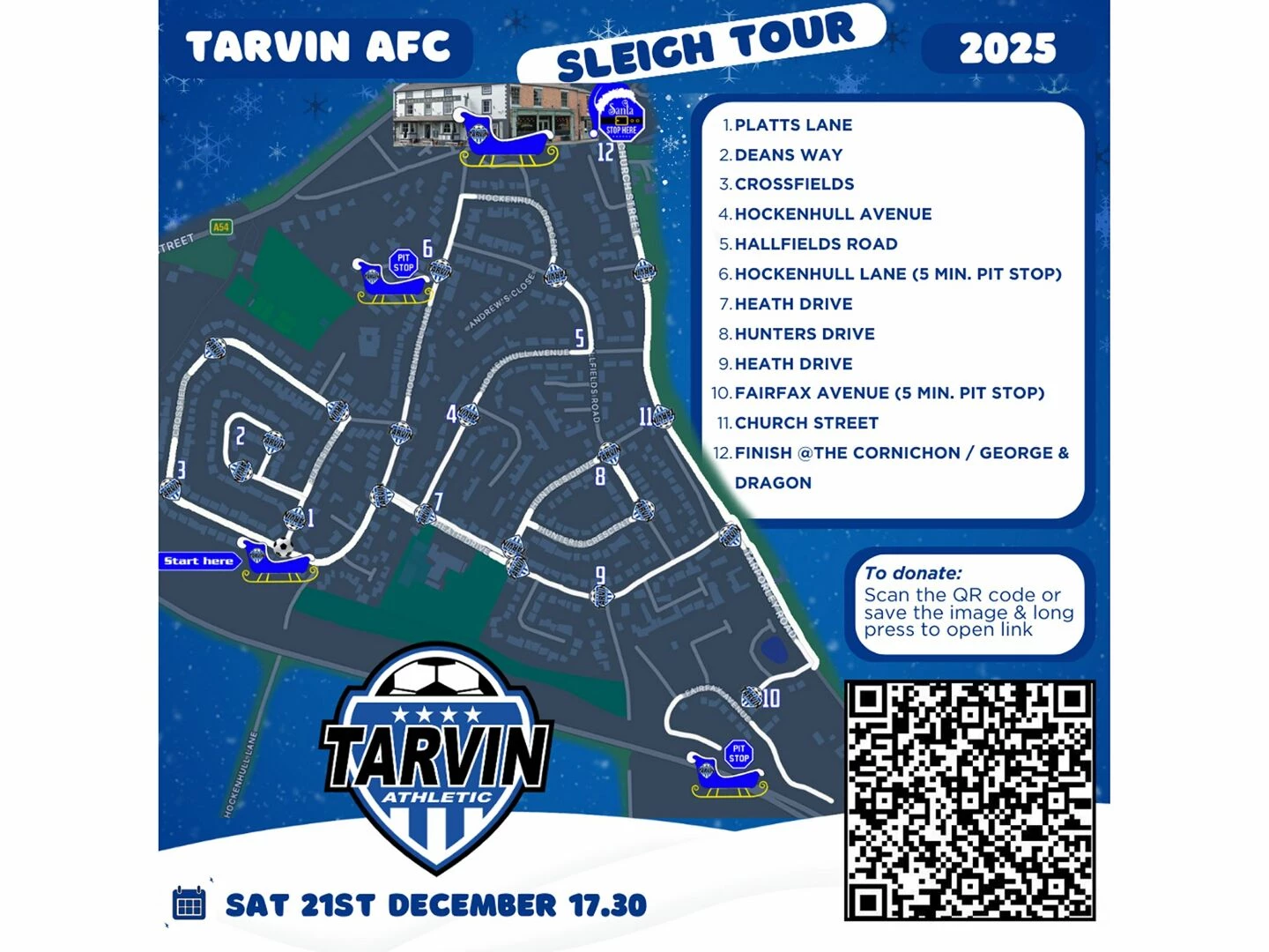 tarvin afc  santa tour 2024 4x3