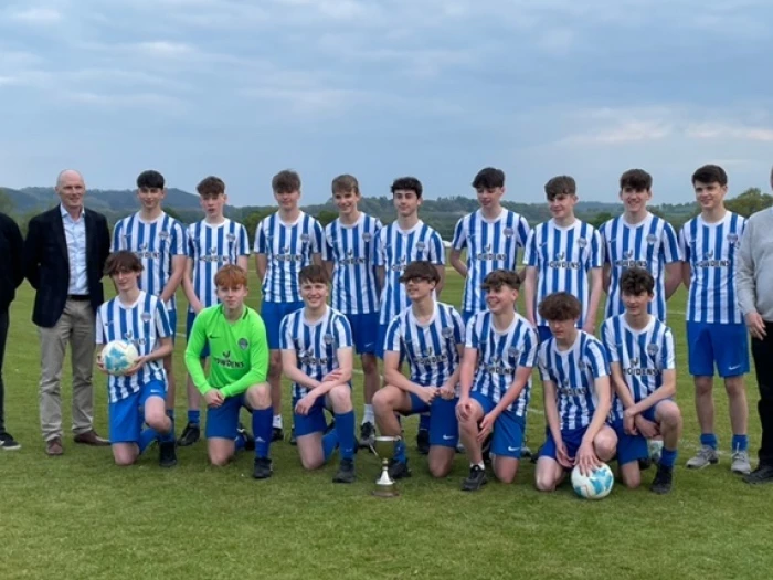 tarvin afc under16s trophy winners 2022 copy