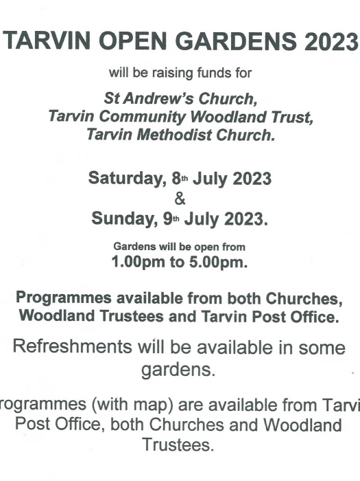 tarvin open gardens photoscan