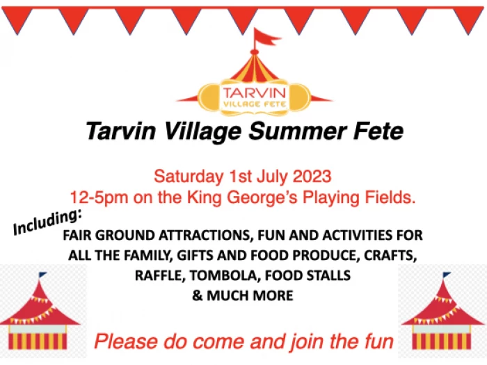 tarvin summer fete poster 2023v1001