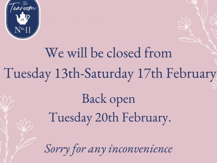 tea room half term