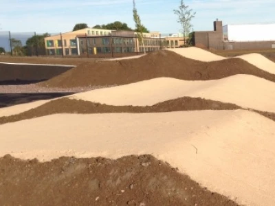 telford bmx track rollers