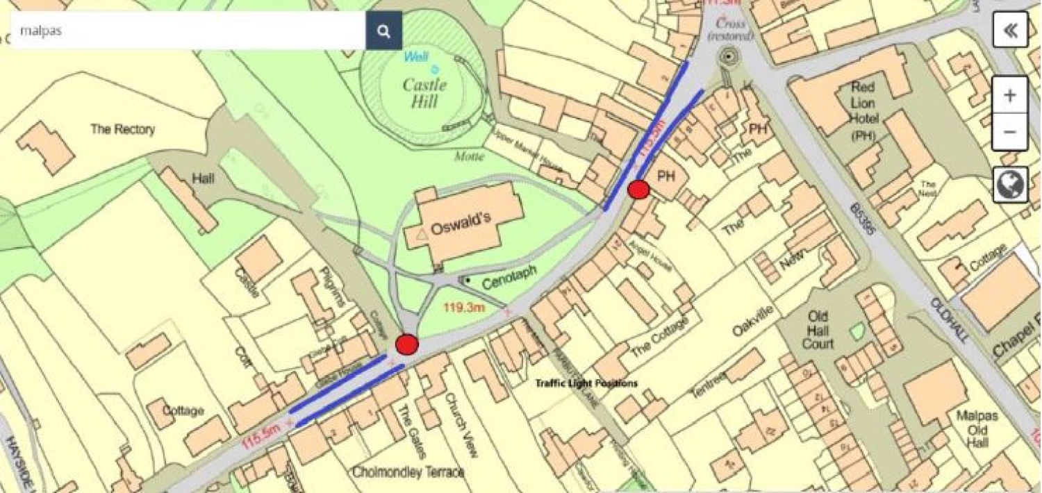 temporary parking restrictions church street