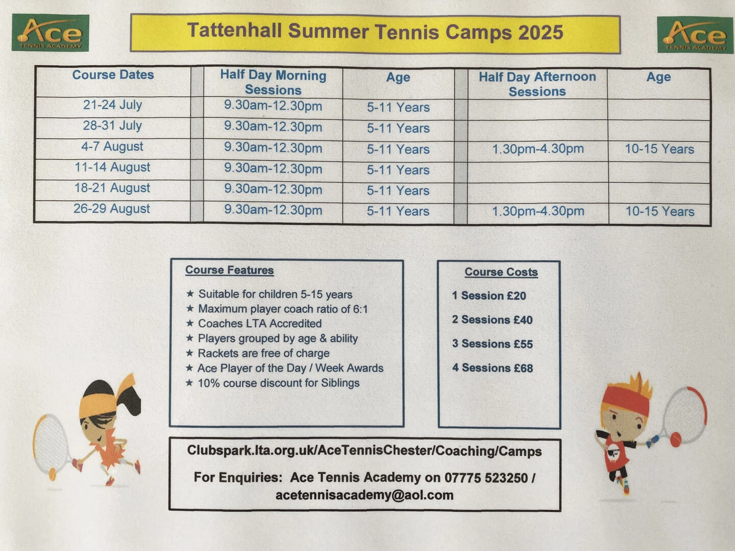 tennis coaching julaug 2025