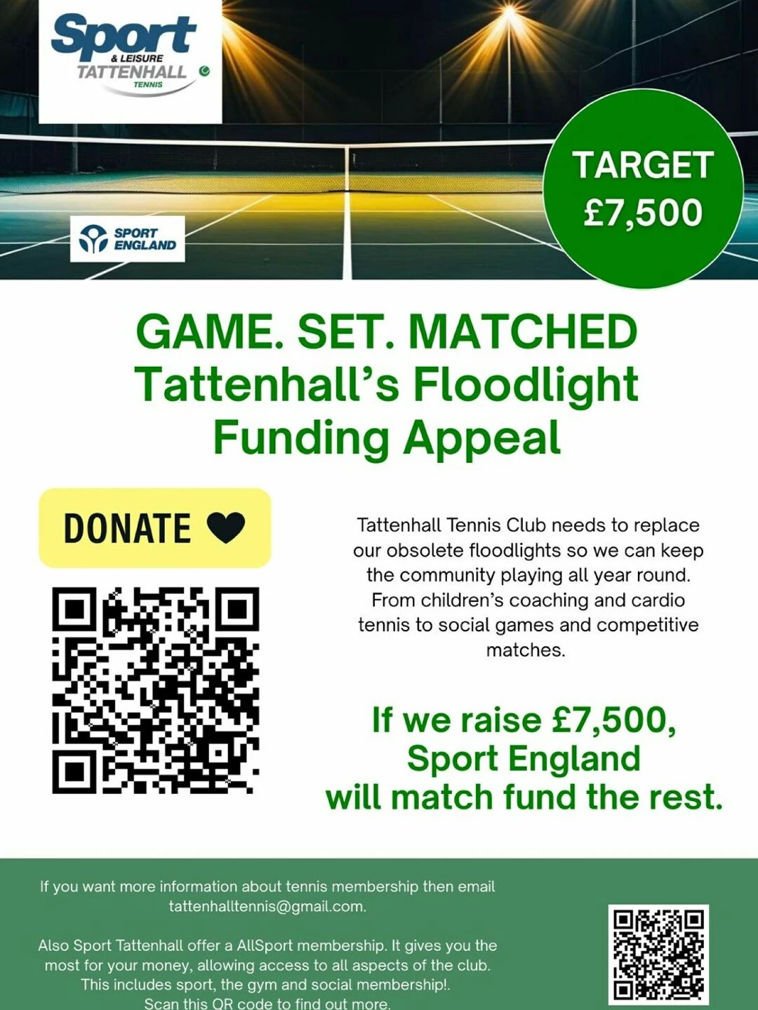 tennis fundraiser