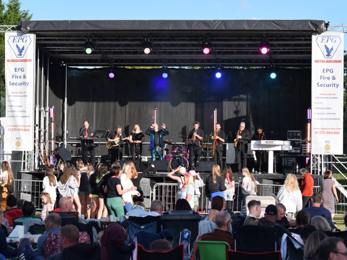 the godfathers of soul perform on stage  1