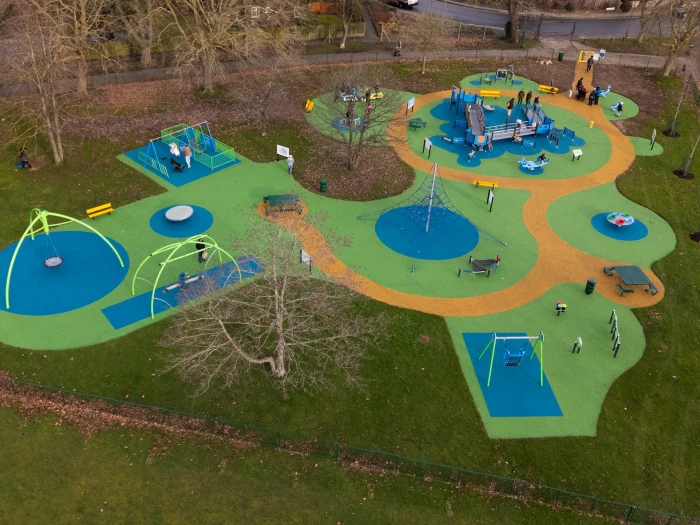 the playground from a birdrsquos eye view