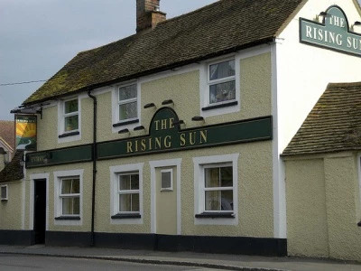 the rising sun