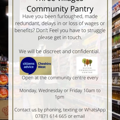 three villages community pantry