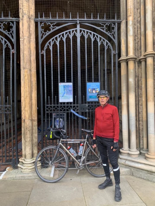 thurs 27 may  doors closed at ely cathedral