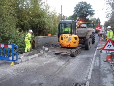 traffic calming works