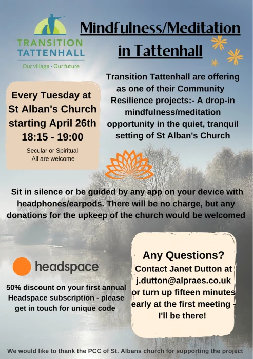 transition tattenhall mindfulness