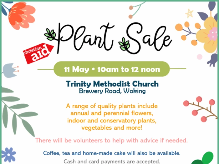 trinity plant sale